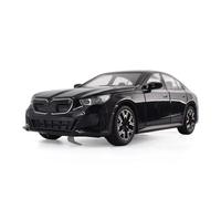 AMYALIN Coche Modelo 1:24 para BMW I5 M60 para Xdrive Colección De Coches A Escala De Metal Fundido A Presión Adornos Decorativos Colección(Negro)
