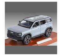 AMYALIN Coche Modelo 1:24 para Haval para X-Dog SUV Modelo De Coche De Aleación Fundición A Presión para Coleccionistas Y Decoración Colección(Grey)