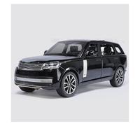 AMYALIN Coche Modelo 1:24 para Land para Rover para Range para Rover para SV 2022 Adornos De Coches Modelo De Aleación Fundida A Presión Colección(Negro)