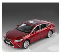 AMYALIN Coche Modelo 1:24 para Lexus ES300H Modelo De Coche De Aleación Metálica Fundida A Presión Adorno De Exhibición Colección(Rojo)