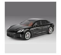 AMYALIN Coche Modelo 1:24 para Panamera Colección De Coches A Escala De Metal Fundido A Presión Colección(Negro)