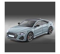 AMYALIN Coche Modelo 1:24 para RS7 Modelo De Coche De Aleación con Mecanismo De Retroceso para Coleccionismo Colección(Grey)