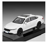 AMYALIN Coche Modelo 1:32 para Accord Colección De Coches A Escala De Aleación Fundida A Presión Colección(Blanco)