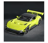AMYALIN Coche Modelo 1:32 para Aston Martin para Vulcan Colección De Modelos A Escala De Metal Fundido A Presión Colección(Amarillo)