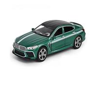 AMYALIN Coche Modelo 1:32 para BMW M8 Modelo De Coche De Aleación Fundida A Presión Colección(Verde)