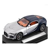 AMYALIN Coche Modelo 1:32 para Bugatti para Atlantic Modelos De Coches De Aleación Vehículos De Metal Fundido A Presión Colección(Azul)