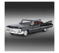 AMYALIN Coche Modelo 1:32 para Cadillac para Eldorado para Biarritz Coches De Aleación Fundidos A Presión Decoración Colecciones Y Pasatiempos Colección(Negro)