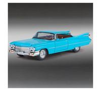 AMYALIN Coche Modelo 1:32 para Cadillac para Eldorado para Biarritz Coches De Aleación Fundidos A Presión Decoración Colecciones Y Pasatiempos Colección(Azul)
