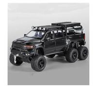 AMYALIN Coche Modelo 1:32 para Dodge para Tyrannosaurus para Rex Colección De Coches A Escala De Aleación Metálica Colección(Negro)