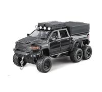 AMYALIN Coche Modelo 1:32 para Dodge para Tyrannosaurus para Rex Modelo De Coche De Aleación Metálica para Exhibición Colección(Negro)