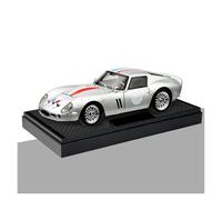 AMYALIN Coche Modelo 1:32 para Ferrari 250GTO Adorno De Exhibición De Coche A Escala De Aleación Metálica Colección(Plata)