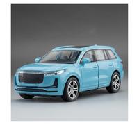 AMYALIN Coche Modelo 1:32 para Líder para 1 para NIO ES8 Coche De Colección A Escala De Aleación Fundida A Presión Colección(Azul)