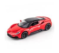 AMYALIN Coche Modelo 1:32 para Maserati MC20 Colección De Coches A Escala De Metal Fundido A Presión Colección(Rojo)