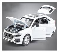 AMYALIN Coche Modelo 1:32 para Q8 Colección De Modelos De Coches De Aleación De Metal Fundido A Presión Colección(Blanco)