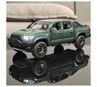 AMYALIN Coche Modelo 1:32 para Toyota para Tacoma para TRO para Viajes Adornos De Aleación para Modelos De Coches Fundidos A Presión Colecciones De Pasatiempos Colección(Verde)