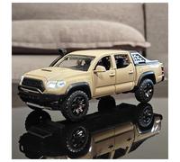 AMYALIN Coche Modelo 1:32 para Toyota para Tacoma para TRO para Viajes Adornos De Aleación para Modelos De Coches Fundidos A Presión Colecciones De Pasatiempos Colección(Amarillo)