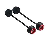 AMYALIN Deslizadores para BM&W S1000RR 2009-2018 Tapa Protectora contra Choques De Eje Deslizante De Horquilla De Rueda Delantera Y Trasera De Motocicleta(Rojo,A Pair)