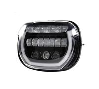 AMYALIN Faro De Motocicleta Moto Para Touring Street Glide CVO SE FLHXSE 2023-2025 Faro Delantero Para Motocicleta Con Luz De Cruce Y Alta Potencia(Negro)