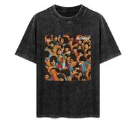 Amyl and The Sniffers Australian Punk Rock Band Music Men's T-Shirt Graphic Printed Black tee 3XL