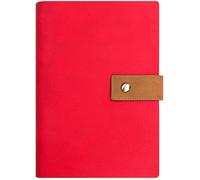 AMYSTY Cuaderno Libreta Escuela Bloc De Notas A5 De Cuero PU Con Carpeta De 6 Orificios, Las Páginas Internas Se Pueden Reemplazar, Diario, 160 Páginas, 80 Hojas Cuaderno Empresarial(D)