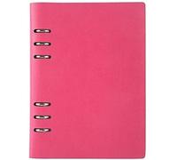 AMYSTY Cuaderno Libreta Escuela Cuaderno De Papelería Creativo De Hojas Sueltas, Carpeta Desmontable De 6 Colores, Suministros De Oficina, Diario Cuaderno Empresarial(C-Red)