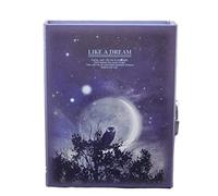 AMYSTY Cuaderno Libreta Escuela Diario Con Candado, Cuaderno, Bonito Planificador Funcional, Libro Con Candado, Papelería Láctea, Paquete De Caja De Regalo Cuaderno Empresarial(A)