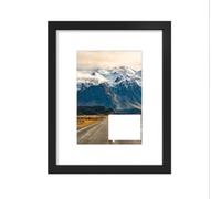 AMYSTY Marcos de Fotos Portaretratos Marco De Fotos Madera Decorativo For Colgar En La Pared Decoración de Amigos(White,A4)