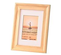 AMYSTY Marcos de Fotos Portaretratos Marco De Fotos Madera Maciza Retro Mesa Moderna Sala Estar Para El Hogar Decorativo Decoración de Amigos(C,8 inch)