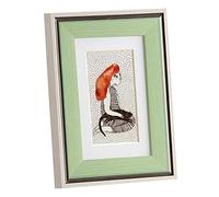 AMYSTY Marcos de Fotos Portaretratos Marco De Fotos Simple Rectangular Decoración Marcos Para El Hogar Decoración de Amigos(B,8 inch)