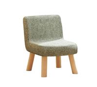 AMYSTY Reposapies Sofa Taburete Reposapiés Multifuncional con Patas De Madera Y Cojín Suave For El Hogar Reposa Pies para Sala De Estar(Grün)