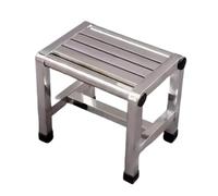 AMYSTY Reposapies Sofa Taburete Taburete De Acero Inoxidable For Cambiar Zapatos, Ideal For La Cama del Apartamento Reposa Pies para Sala De Estar(25cm)