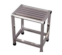 AMYSTY Reposapies Sofa Taburete Taburete De Acero Inoxidable For Cambiar Zapatos, Ideal For La Cama del Apartamento Reposa Pies para Sala De Estar(40cm)