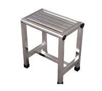 AMYSTY Reposapies Sofa Taburete Taburete De Acero Inoxidable For Cambiar Zapatos, Ideal For La Cama del Apartamento Reposa Pies para Sala De Estar(35cm)