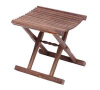 AMYSTY Reposapies Sofa Taburete Taburete Plegable De Madera For Ducha, Asiento Inodoro Reposa Pies para Sala De Estar(32x26x32cm)