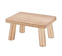 AMYSTY Reposapies Sofa Taburete Taburete Rectangular De Madera For Mesita Noche, Reposapiés For Cocina Y Baño Reposa Pies para Sala De Estar(B)
