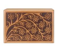 AMYSTY Urna Cenizas Recuerdo Urnas Conmemorativas De Madera para Hombres Y Mujeres, Cenizas Humanas, Caja Urna Conmemorativa para Mascotas, Cremación para Humanos Funerarias Decorativa(S)
