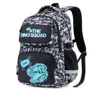 Amythe Mochila Escolar Niños Clases de 1 a 4 Luminosa Ligero, Dinosaurio