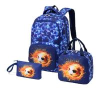 Amythe Mochila Escolar Niños Clases de 3 a 9 3 piezas Grande Set, Llama