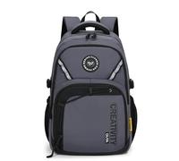 Amythe Mochila Instituto para Adolescentes, Mochilas Escolares para Juveniles 10 a 18 Años con Varios Compartimentos, Mochilas Grande Impermeable para Viagem & Escola, Gris