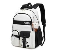 Amythe Mochilas Escolares Niñas Mochila Colegio para Adolescentes 10 12-24 años Bolso Escolar Universidad Secundaria Instituto Chicas 21L Mochilas Tipo Casual de Viaje -Negro