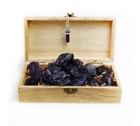 Amythestyst Crystals, Amethyst Necklace, Crystals and Healing Stones, Bulk Crystals, Rocks for Tumbling, Raw Crystals Bulk, Amethyst Crystals, Calcite Crystal for Decoration, Wicca, Chakra (1LB)