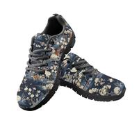 Amzbeauty Zapatillas deportivas para hombre, para correr, caminar, con cordones, ligeras, cómodas, para gimnasio, tenis, atléticas, Mezcla de corazones de terracota, 40 2/3 EU