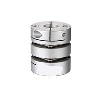 AMZBNEIDI Acoplamiento rígido atornillado, Acoplamiento Flexible de Aluminio D26 L35 del Acero Inoxidable for tamaños múltiples del Motor Paso a Paso servo(5x5)