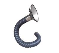AMZBNEIDI Brazo Extractor de Humos articulado, Articulated Plastic Fume Extractor Hose, 360 Degree, Adjustable Valve, Multiple Sizes(20x150cm/7.87x59.06in)