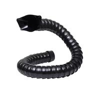 AMZBNEIDI Brazo Extractor de Humos articulado, Flexible Fume Extraction Arm with Hood Adjustable Vent Hose Multiple Sizes(75mm-120cm/47.2in)