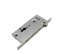 AMZBNEIDI Caja Central de la Cerradura de la Puerta, Cuerpo de Cerradura de Puerta de embutir con manija de elevación de Acero Inoxidable 304 for cerraduras de Seguridad y Huellas Dactilares