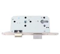 AMZBNEIDI Caja Central de la Cerradura de la Puerta, Modelos 7255 7260 de Las Piezas de reparación de la Puerta ignífuga del Paso de la Caja de Cambios de la Cerradura de embutir de Acero(7260)