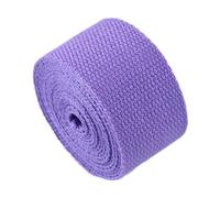 AMZBNEIDI Cinta de algodón Gruesa, Polyester Cotton Webbing Straps 2 Inch Width Multicolor 5-50 Yards(Purple,20 Yard)