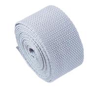 AMZBNEIDI Cinta de algodón Gruesa, Polyester Cotton Webbing Straps 2 Inch Width Multicolor 5-50 Yards(Light Grey,50 Yard)