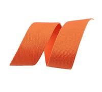 AMZBNEIDI Cinta de algodón Gruesa, Polyester Cotton Webbing Straps 38mm Multicolor 5-20 Yard For Bag Straps Handles(Orange,10 Yard)